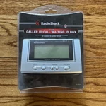 Radio Shack Caller Id Waiting Box Silver Backlight 4303903 New & Sealed. Fixed Price $38.98.