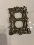 American Tack & Hc Rose Design Electrical Single Wall Plate 60D Vintage Euc. Fixed Price $19.99.