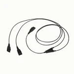 Global Teck Splitter Y-cord Live Mute Version 8312-009 Jabra Biz 2300 Headset. Fixed Price $14.95.