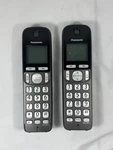 Panasonic KX-TGDA20 Metallic Blue Replacement Handsets X2 W/ Batteries. Fixed Price $29.66.