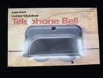 Radio Shack Indoor/outdoor Telephone Bell Model 43-174 From 1988 New Box. Fixed Price $29.00.