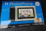 Nib Ge Photophone Digital Picture Frame Dect 6.0 Cordless 27956FE1. Fixed Price $39.94.