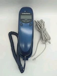 Vintage Bell Phones Caller Id Trimline Telephone Metallic Blue 77519 Corded. Fixed Price $24.99.