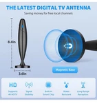 Digital Hdtv Antenna With Strong Magnetic Base, New Open Box. Fixed Price $200.00.