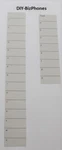5-PACK Lot Paper Desi Label Strip 6424D Phone At&t Avaya Lucent Replacement. Fixed Price $6.96.