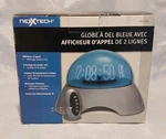 Nexxtech Caller Id Globe Led Floating Message Blue 2 Line. Fixed Price $54.99.