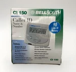 Caller Id Bell South CI-150 No Power Cord Needs 4 Aaa Batteries In Box. Fixed Price $19.25.