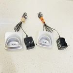 2X Panasonic PNLC1055 Ya Cradle Charger For Handsets Kx TGCA21 & Adapter PNLV233. Fixed Price $17.86.