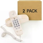 Mcheeta 2 Pack Corded Wall Phone Landline Seniors Large Buttons Office Desk. Fixed Price $71.86.