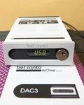 Bel Canto DAC-3 Digital Analog Converter Preamp -good!. Fixed Price $825.00.