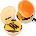 Fixed Children Hamburger Mini House Corded Wired For Home Desk Telephone. Fixed Price $15.03.