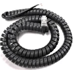 2-PACK Handset Cord Tone Commander Phone Teo 8610T 8620T Curly Gray 12FT. Fixed Price $9.99.