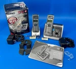 Uniden DECT2060-2 1.9 Ghz Dual Handsets Single Line Cordless Phones Caller. Fixed Price $25.00.