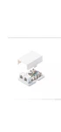 Telephone 2 Port Surface Mount Jack White Conductor 300-146WHT STEREN...3 Pack. Fixed Price $9.99.