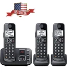 Panasonic Dect 6.0 Expandable Cordless Phone System KX-TGE433. Fixed Price $44.00.