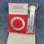 Gorham Silverplate Vtg Easy Read Dial Slip Phone Cover New In Box. Fixed Price $34.95.