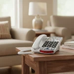 P300 Amplified Landline Phone For Seniors - 26 Db Sound Clarity & Volume Control. Fixed Price $95.19.