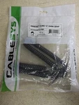 New Cablesys 12' Handset Cord Dark Gray GCHA444012-FMG *free Shipping*. Fixed Price $9.99.