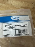 Telephone Plugs. Icc Flat Entry Stranded. ICMP6P4CFT Lot Of 1 Bag. Fixed Price $11.00.