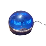Discovery Channel Digital Caller Id Info Globe Floating Scrolling Messages W/ac. Fixed Price $88.89.