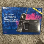 Radio Shack (43-1057) 25-CHANNEL Cordless Telephone With 13-NUMBER Memory. Fixed Price $39.99.