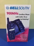*new* Bellsouth 900MHZ Black Cordless Phone MH9915BK Caller Id. Fixed Price $10.99.