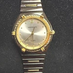 Edward Lynn New York Two-tone Quartz Watch Silver Dial Stainless Steel Works. Fixed Price $11.00.