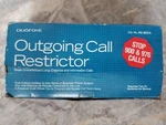 Duofone 43-952A Outgoing Call Restrictor Radio Shack Manual Blocker Vtg. Fixed Price $25.00.