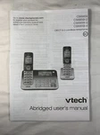 Vtech CS6859 Abridged User's Manual. Fixed Price $10.10.