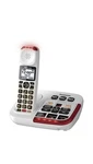 Panasonic KX-TGM420W Base With KX-TGMA44W Amplified Digital Cordless Phone. Fixed Price $59.00.