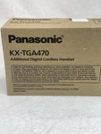 Panasonic KX-TGA470 Cordless Handset Expansion Black Nib Multiple Compatibility. Fixed Price $42.99.