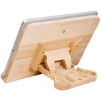 Adjustable Wood Ipad For Desk, Foldable Multi-angle Tablet Holder Stand.... Fixed Price $34.33.