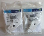Leviton Decora Modular Jack Insert White Cat 40649-W San 22 1K21L0 (lot Of 2). Fixed Price $11.99.
