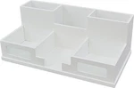 Victor W9525 Desk Organizer 6 Compartment White Wood. Fixed Price $64.99.