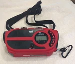 Jensen JEP-650 Am/fm Weather Alert Noaa Crank Solar Rechargeable Battery Radio. Fixed Price $17.95.