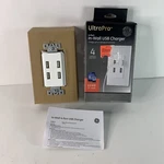 Ultrapro Usb Wall Charger Part Charging Ports White 4.8 Amp 24 Watt. Fixed Price $9.99.