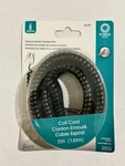 Power Gear 25 Ft. Coil Cord Phone Handset Extra Long, Black 76139 Jasco. Fixed Price $8.99.