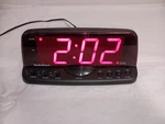 Radioshack Model 63-960 Digital Loud Alarm Clock 2" Led Large Display Works. Fixed Price $24.99.