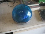 Olympia Info Globe Digital Caller Id Floating Messages Led Blue Model OL3000.2. Fixed Price $35.00.