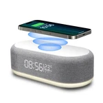 Digital Alarm Clock 15W Phone Wireless Charger Thermometer Date Led Night Light. Fixed Price $18.99.