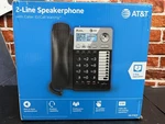 At&t ML17929 2-LINE Corded Business Desk Caller Id Speakerphone. Fixed Price $45.00.
