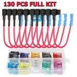 130PC Fuse Tap Adapter Kit 12V 15 20AMP Car Add-a-circuit Mini Atm Apm Blade. Fixed Price $12.95.