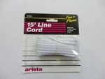 15 Ft. Modular Phone/telephone Wire Line Flat Cord/cable 6P4C RJ11 White, Arista. Fixed Price $8.95.