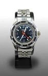 Edward Lynn Men's 35MM Silver Watch - Black Dial, Rotating Bezel Good Cond.. Fixed Price $15.50.