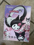 Kuromi Sanrio Hello Kitty Headset Wireless Stereo 6D Black AH-806Y. Fixed Price $13.00.