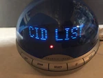Sharper Image Info Globe Scrolling Caller Id Clock Calendar & Memos WI701. Fixed Price $40.00.
