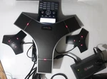 Voip Conference Phone Equipment Polycom. Fixed Price $101.25.