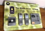 New Motorola SD7565-2 5.8GHZ Bluetooth Mobile Telephone System W/ Handsets. Fixed Price $65.00.