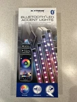 Xtreme Bluetooth Led Car Accent 4 Strips Sound Reactive New In Box. Fixed Price $11.99.