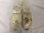 (8) Suttle 50 Conductor Ivory Telephone Wall Jack. Fixed Price $31.25.